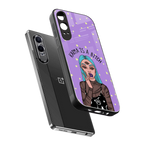 karma is a bitch back phone cover | glass case for oneplus nord ce 4 lite