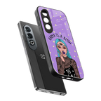 karma is a bitch back phone cover | glass case for oneplus nord ce 4