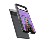 karma is a bitch back phone cover | glass case for google pixel 6 pro