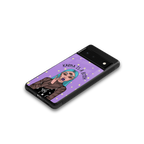 karma is a bitch back phone cover | glass case for google pixel 6