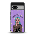 karma is a bitch back phone cover | glass case for Google Pixel 7