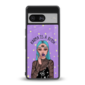 karma is a bitch back phone cover | glass case for Google Pixel 8