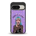 karma is a bitch back phone cover | glass case for google pixel 9
