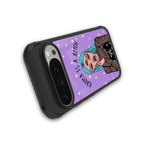 karma is a bitch back phone cover | glass case for google pixel 9 pro