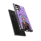 karma is a bitch back phone cover | glass case for samsung galaxy s23 ultra