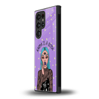 karma is a bitch back phone cover | glass case for samsung galaxy s23 ultra