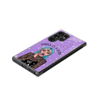 karma is a bitch back phone cover | glass case for samsung galaxy s23 ultra