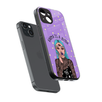 karma is a bitch back phone cover | glass case for iphone 15