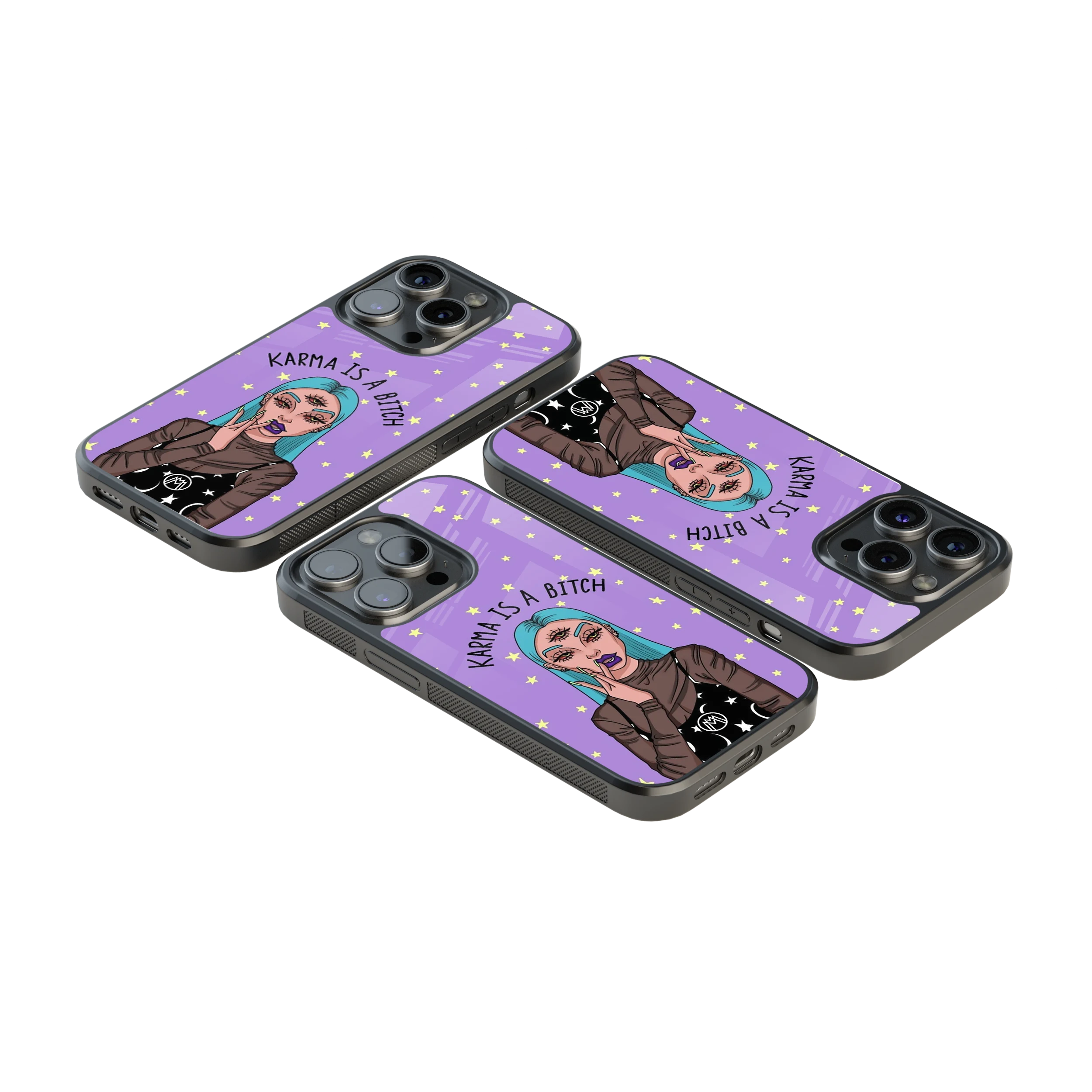 Luxury Glass Back Mobile Cover for iPhone, Samsung Galaxy, OnePlus, Pixel, Redmi & More