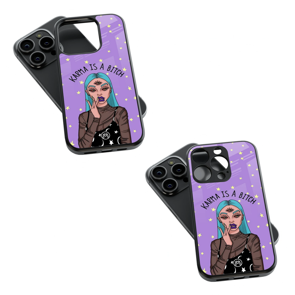 Trendy Glass Back Mobile Case for iPhone, Samsung, Redmi, OnePlus, Google Pixel, Motorola