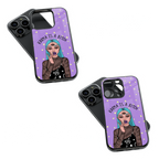 Trendy Glass Back Mobile Case for iPhone, Samsung, Redmi, OnePlus, Google Pixel, Motorola