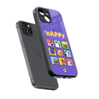 kawaii edition back phone cover | glass case for iphone 13 mini