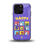 kawaii edition back phone cover | glass case for iphone 13 pro