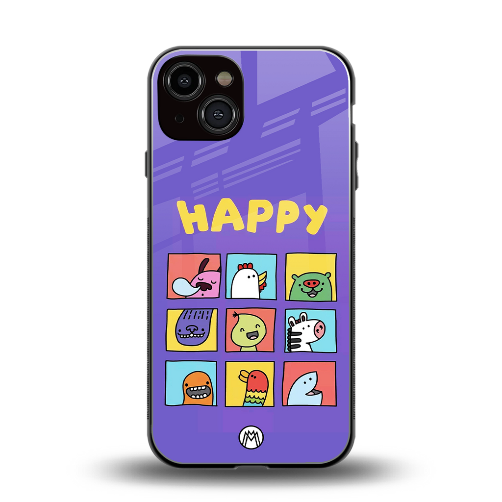 kawaii edition back phone cover | glass case for iphone 13