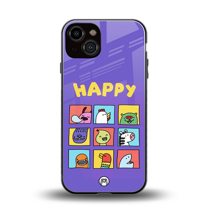 kawaii edition back phone cover | glass case for iphone 13