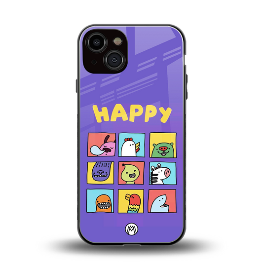 kawaii edition back phone cover | glass case for iphone 13