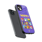 kawaii edition back phone cover | glass case for iphone 15 plus