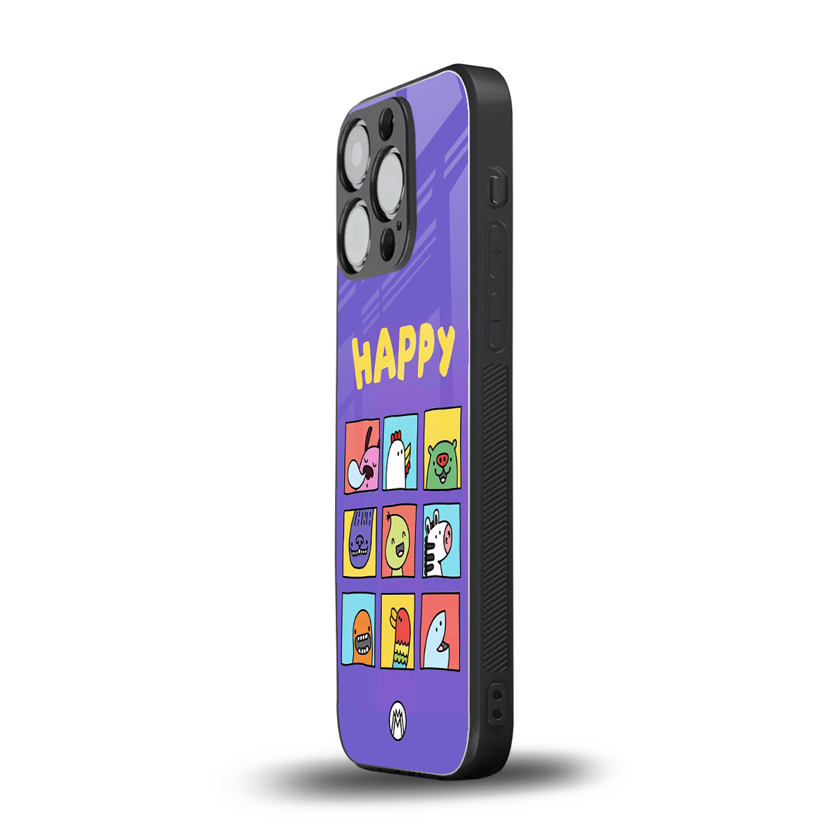 kawaii edition back phone cover | glass case for iphone 14 pro