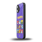 kawaii edition back phone cover | glass case for iphone 16 plus
