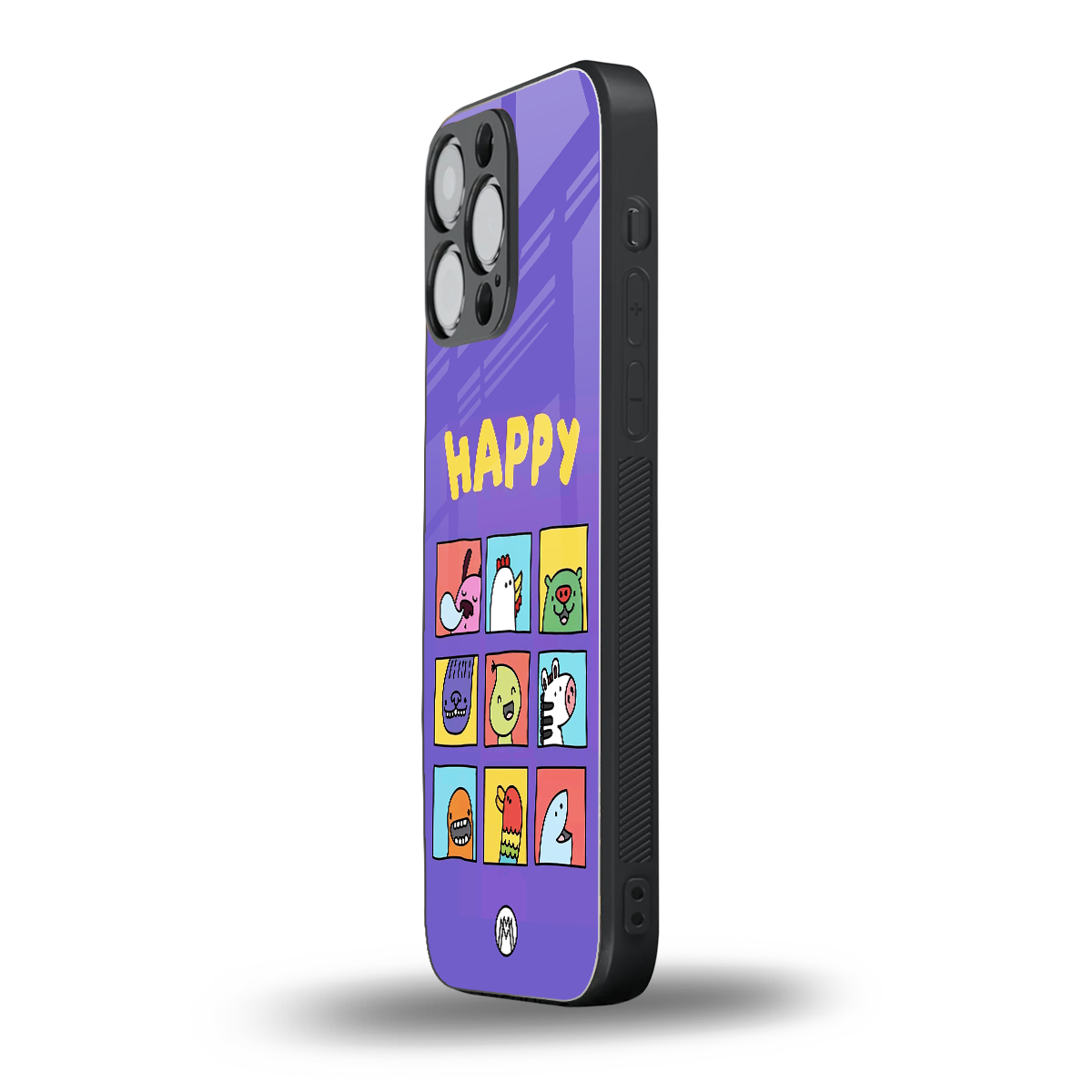 kawaii edition back phone cover | glass case for iphone 16 pro max