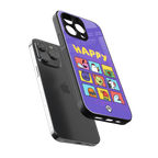 kawaii edition back phone cover | glass case for iphone 16 pro
