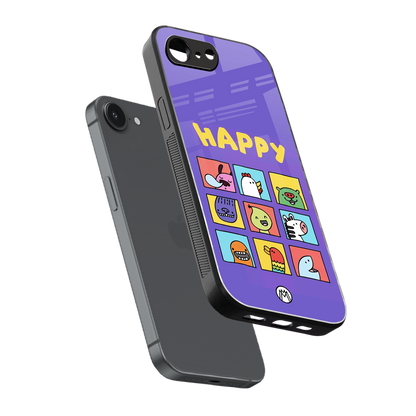 kawaii edition back phone cover | glass case for iphone 16e