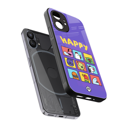 kawaii edition back phone cover | glass case for nothing phone 1