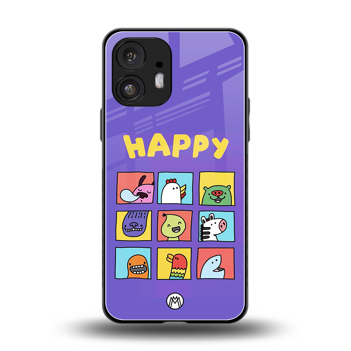 kawaii edition back phone cover | glass case for nothing phone 2