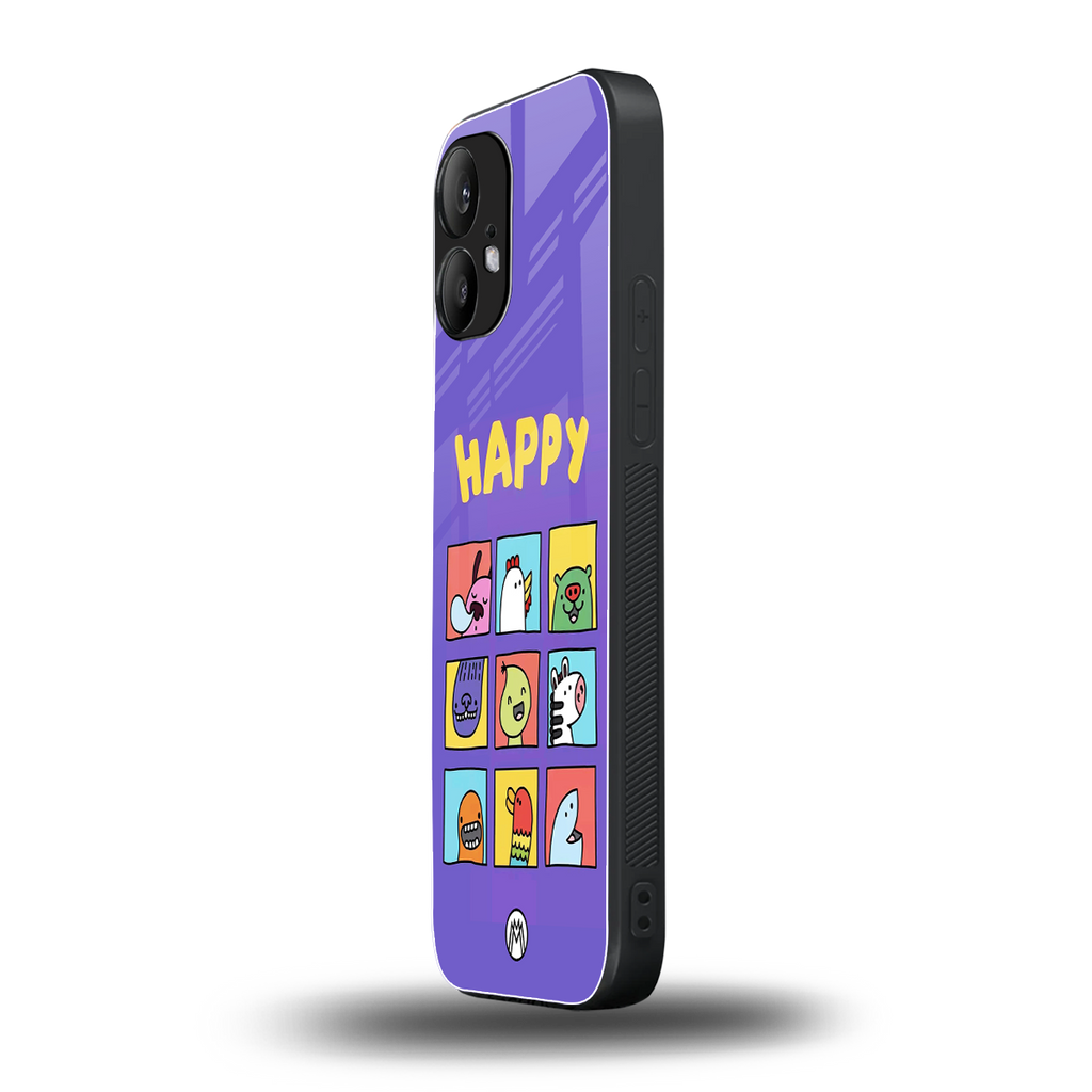 kawaii edition back phone cover | glass case for nothing phone 2
