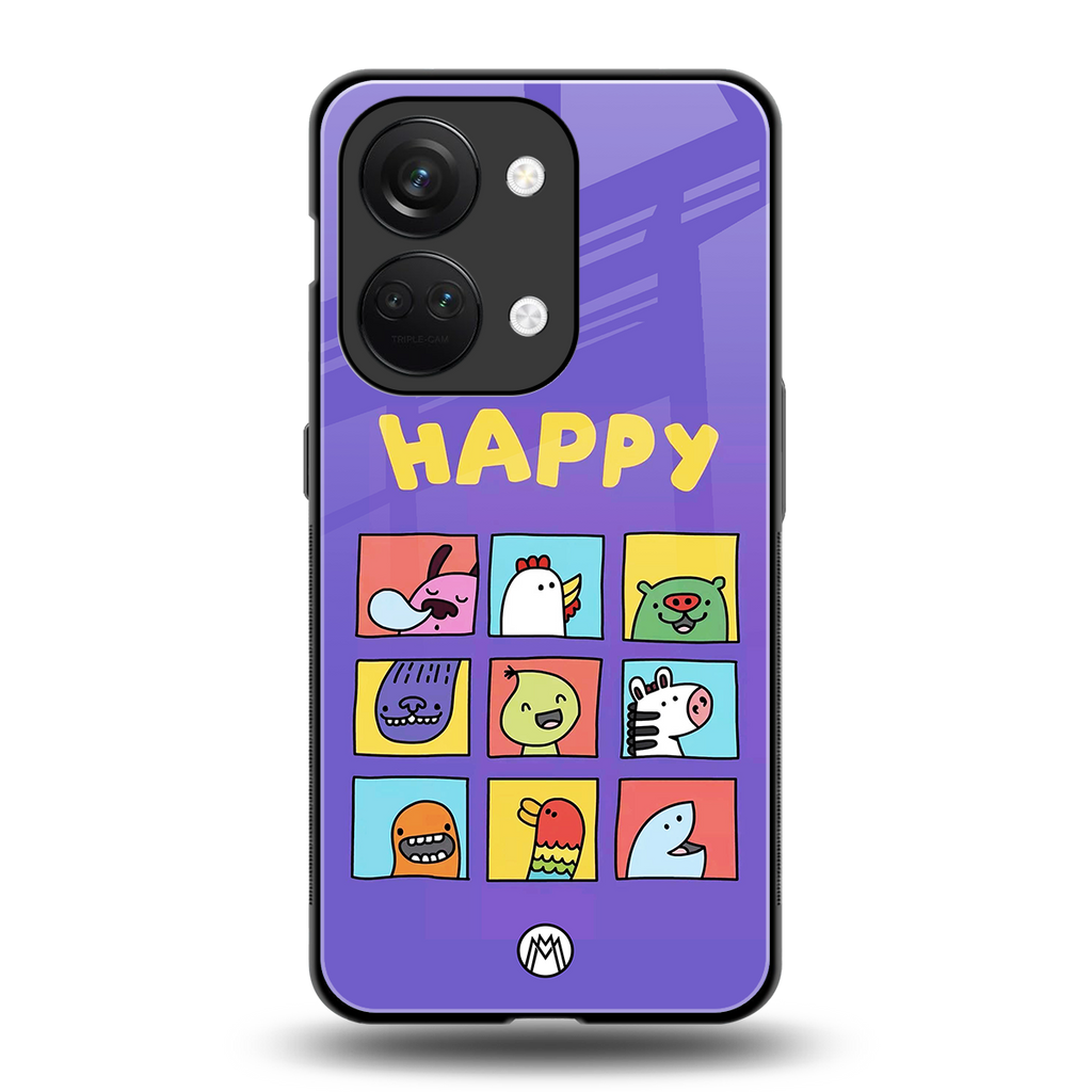 kawaii edition back phone cover | glass case for oneplus nord 3