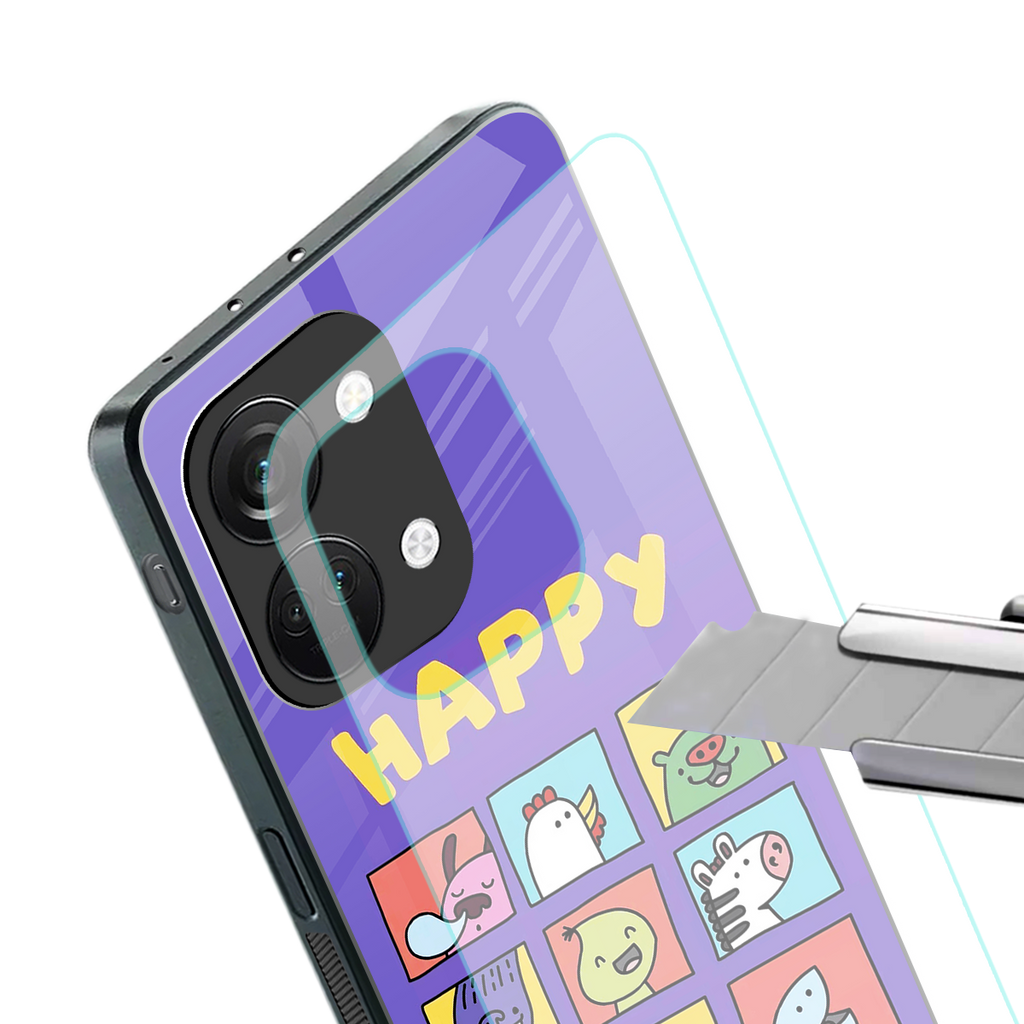kawaii edition back phone cover | glass case for oneplus nord 3