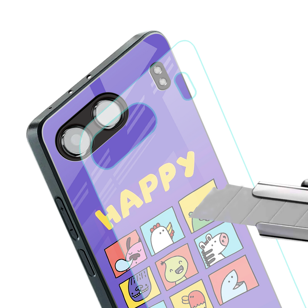 kawaii edition back phone cover | glass case for oneplus nord 4