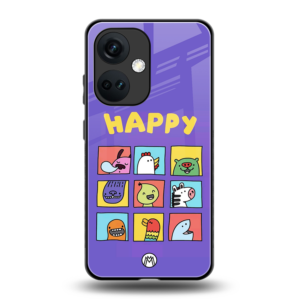 kawaii edition back phone cover | glass case for oneplus nord ce 3