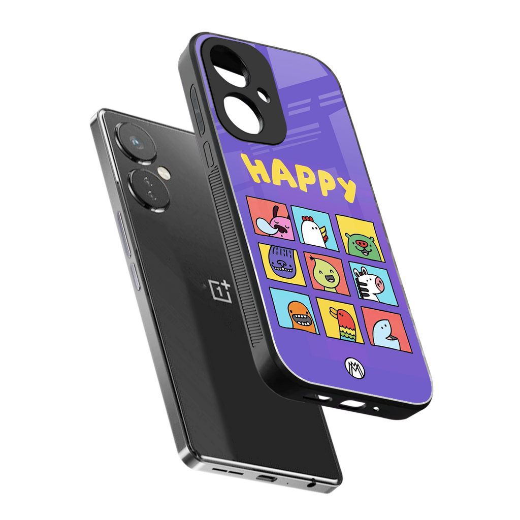 kawaii edition back phone cover | glass case for oneplus nord ce 3