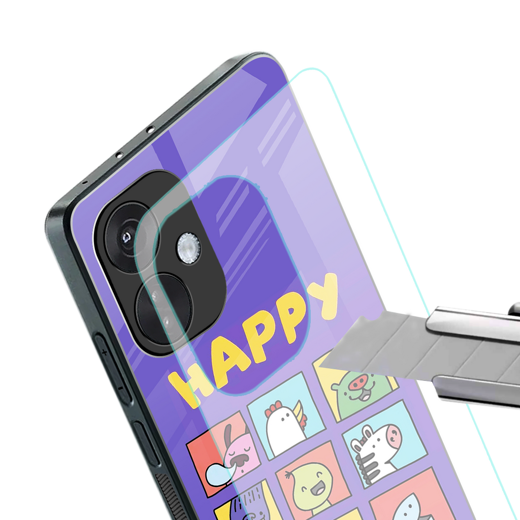 kawaii edition back phone cover | glass case for oneplus nord ce 3