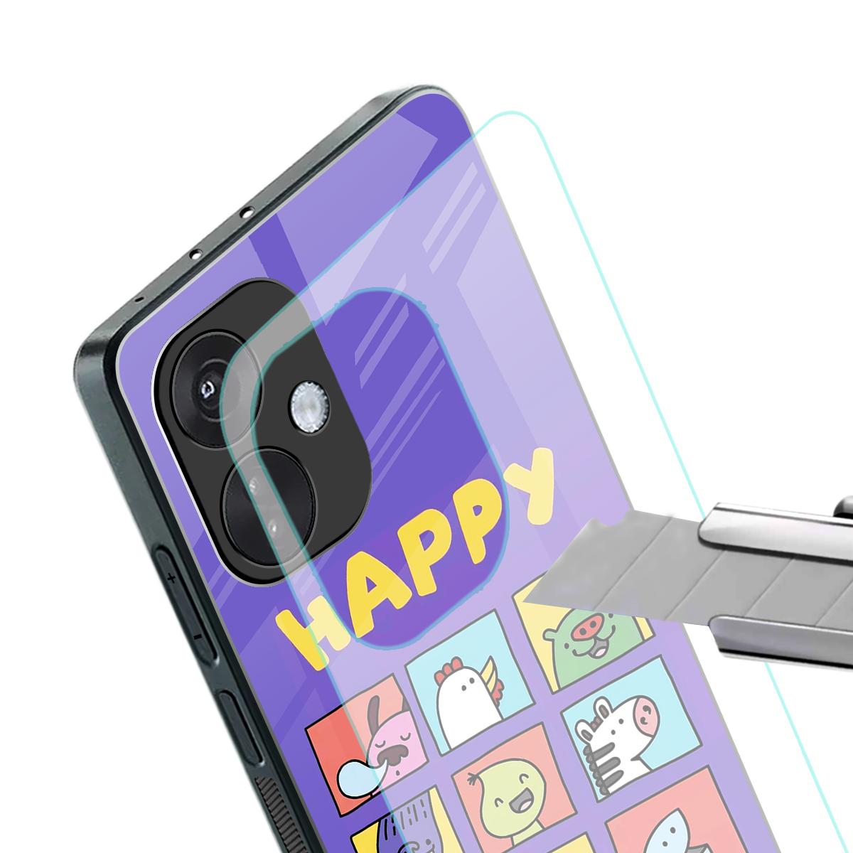 kawaii edition back phone cover | glass case for oneplus nord ce 3