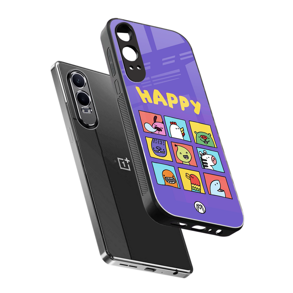kawaii edition back phone cover | glass case for oneplus nord ce 4 lite