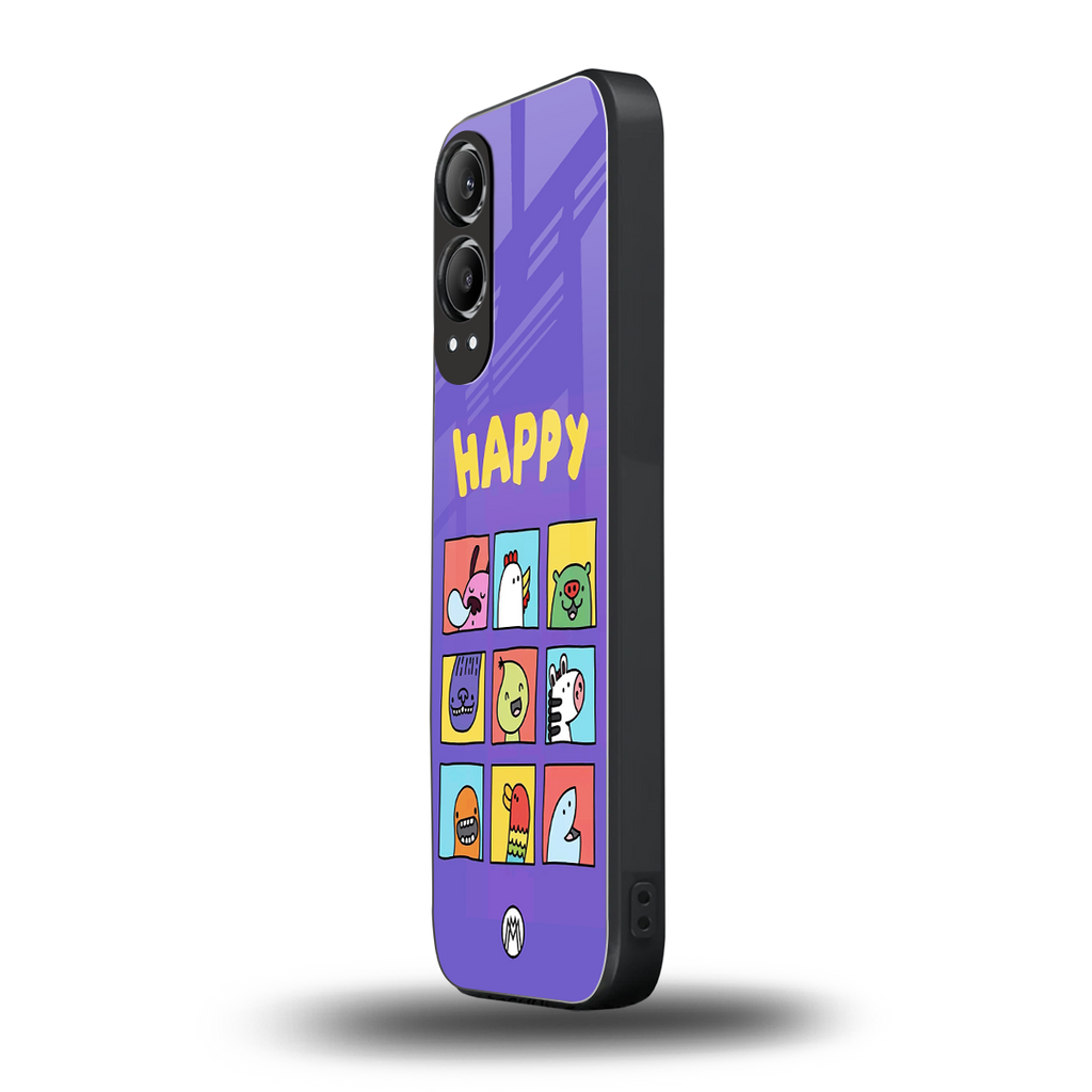 kawaii edition back phone cover | glass case for oneplus nord ce 4 lite