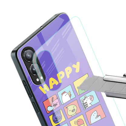 kawaii edition back phone cover | glass case for oneplus nord ce 4 lite