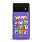 kawaii edition back phone cover | glass case for google pixel 6 pro