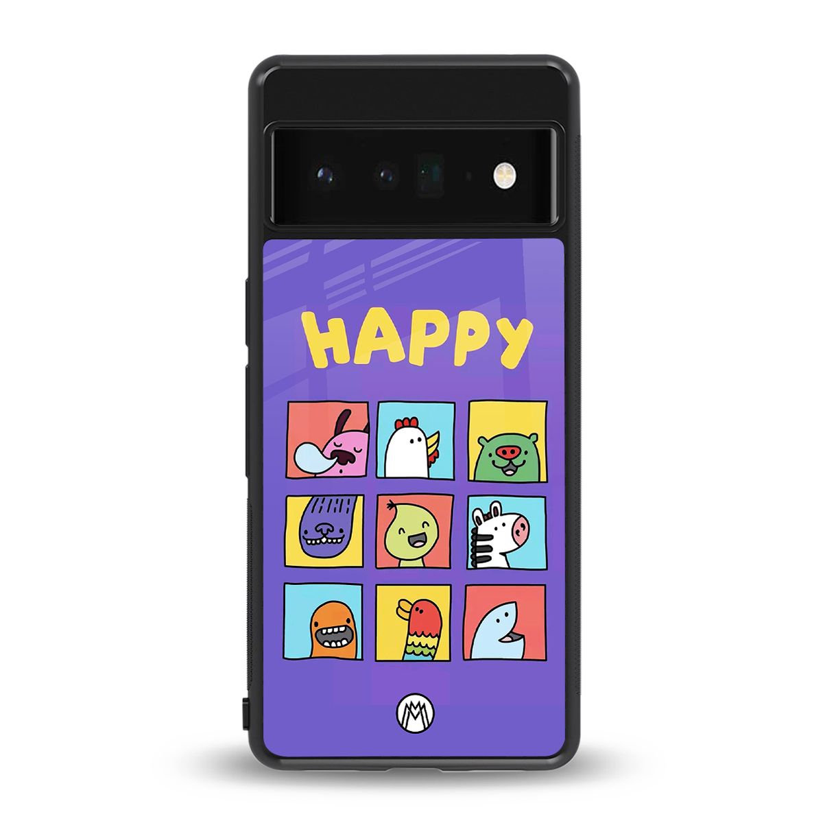 kawaii edition back phone cover | glass case for google pixel 6 pro