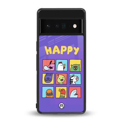 kawaii edition back phone cover | glass case for google pixel 6 pro