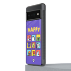 kawaii edition back phone cover | glass case for google pixel 6 pro