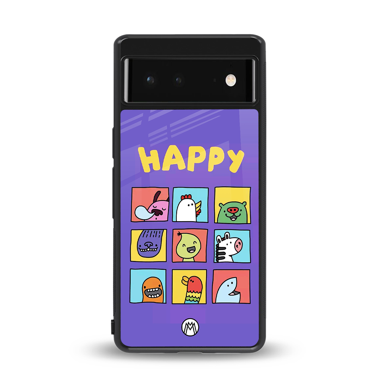 kawaii edition back phone cover | glass case for google pixel 6