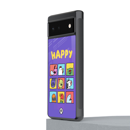 kawaii edition back phone cover | glass case for Google Pixel 6A