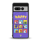 kawaii edition back phone cover | glass case for google pixel 7 pro