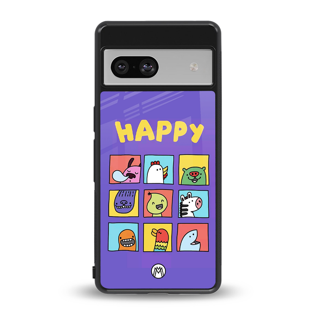 kawaii edition back phone cover | glass case for Google Pixel 7