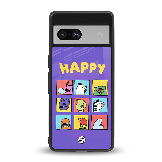 kawaii edition back phone cover | glass case for Google Pixel 7