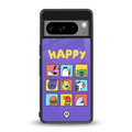 kawaii edition back phone cover | glass case for google pixel 8 pro
