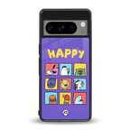 kawaii edition back phone cover | glass case for google pixel 8 pro